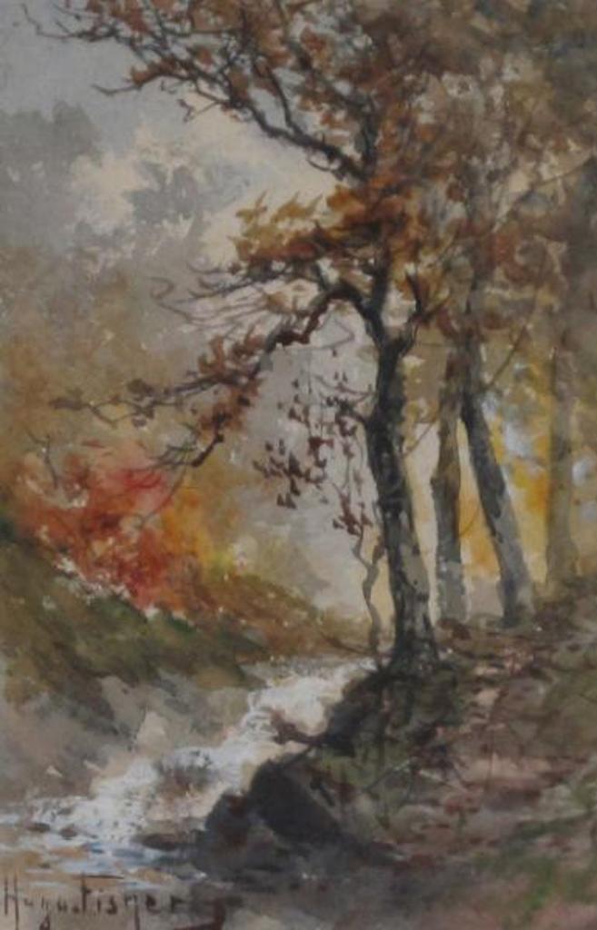 Hana Fisher - -depicting an AUTUMN STREAM