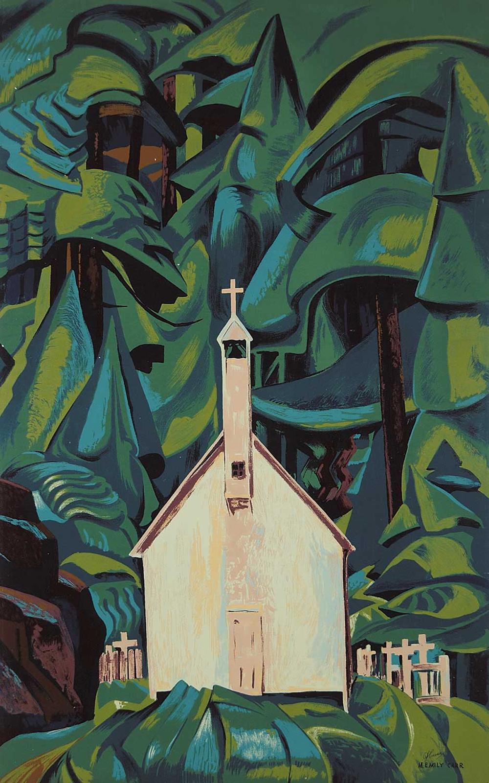 Emily Carr (1871-1945) - Indian Church