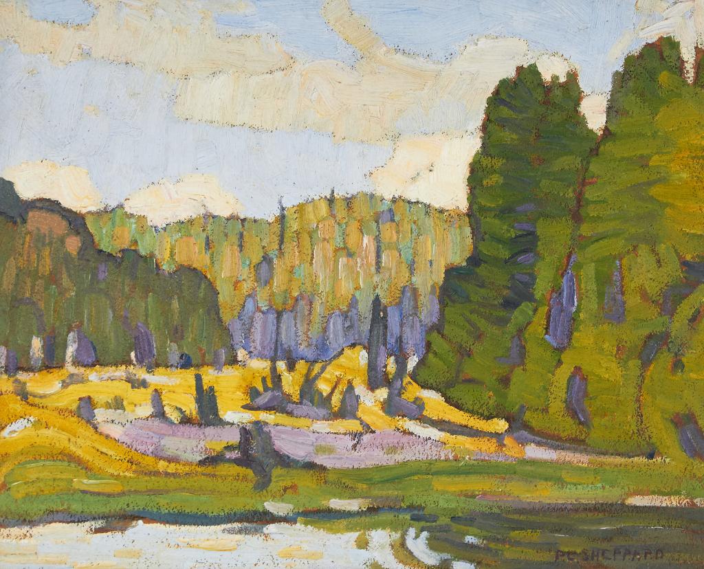 Peter Clapham (P.C.) Sheppard (1882-1965) - Summer Near Kearney