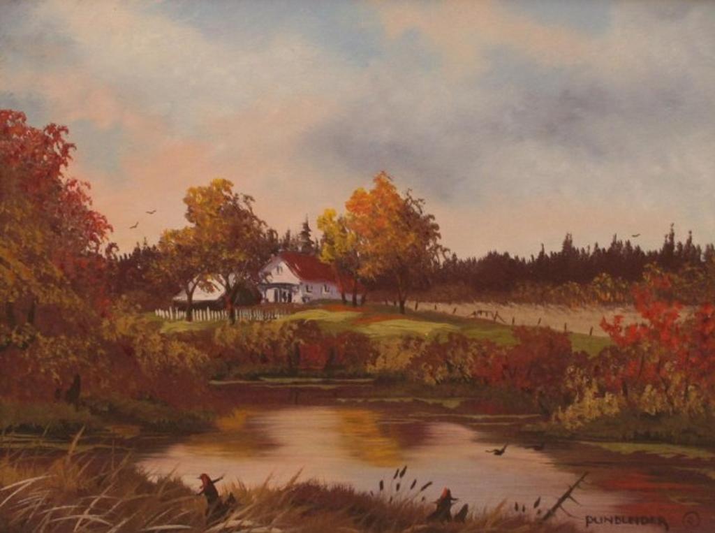 Heinz V. Pundleider (1925-1982) - Farm Near Carp