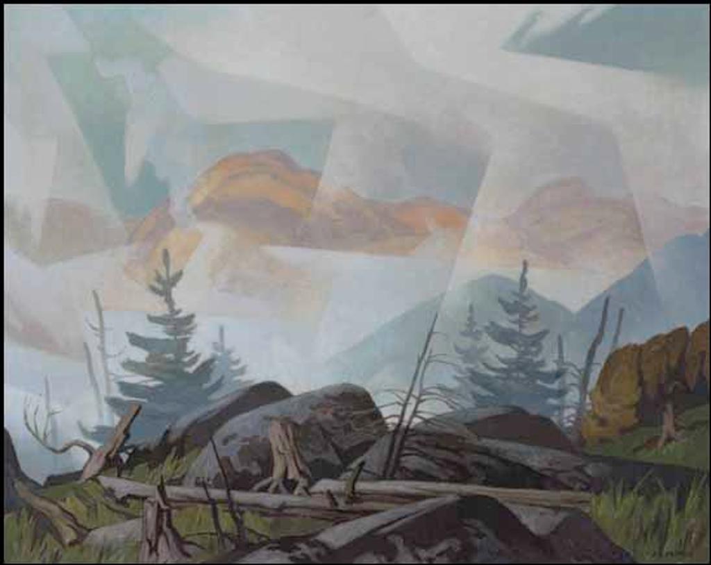 Alfred Joseph (A.J.) Casson (1898-1992) - Rising Mist (Carson Lake, East of Madawaska)