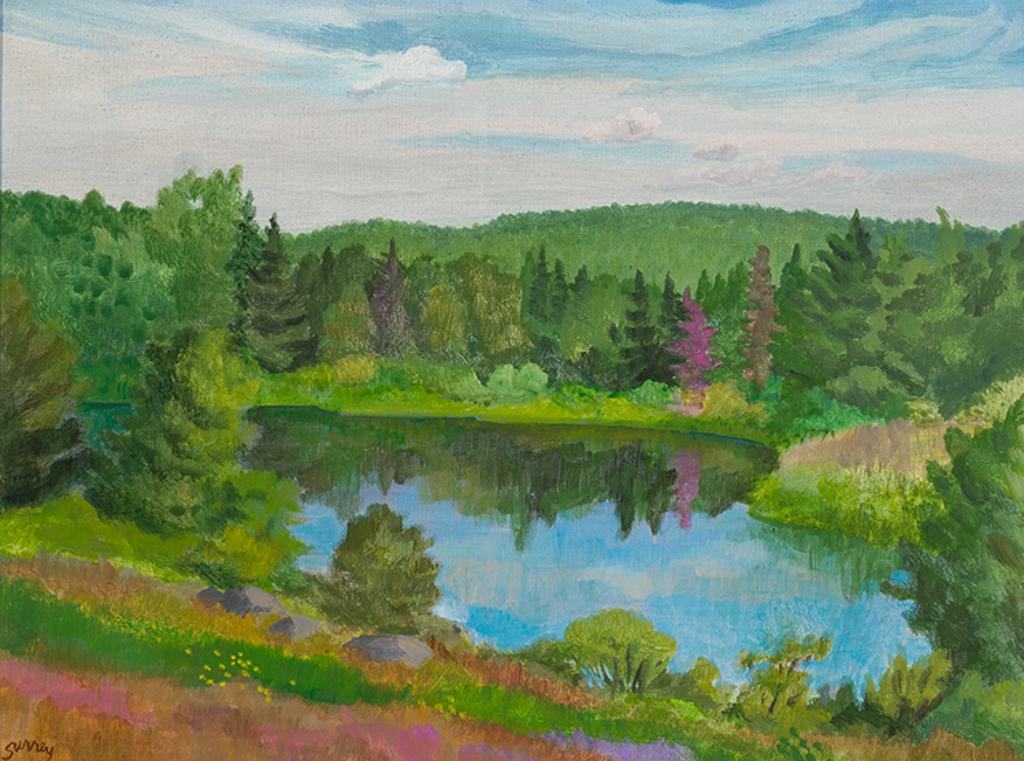 Phillip Henry Howard Surrey (1910-1990) - Petit étang près de Lac Malaga