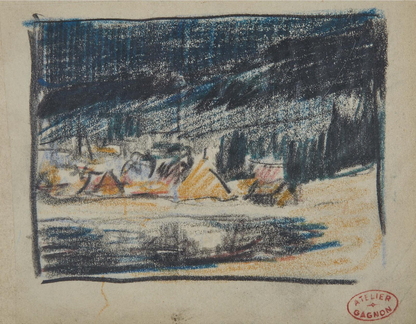 Clarence Alphonse Gagnon (1881-1942) - Landscape
