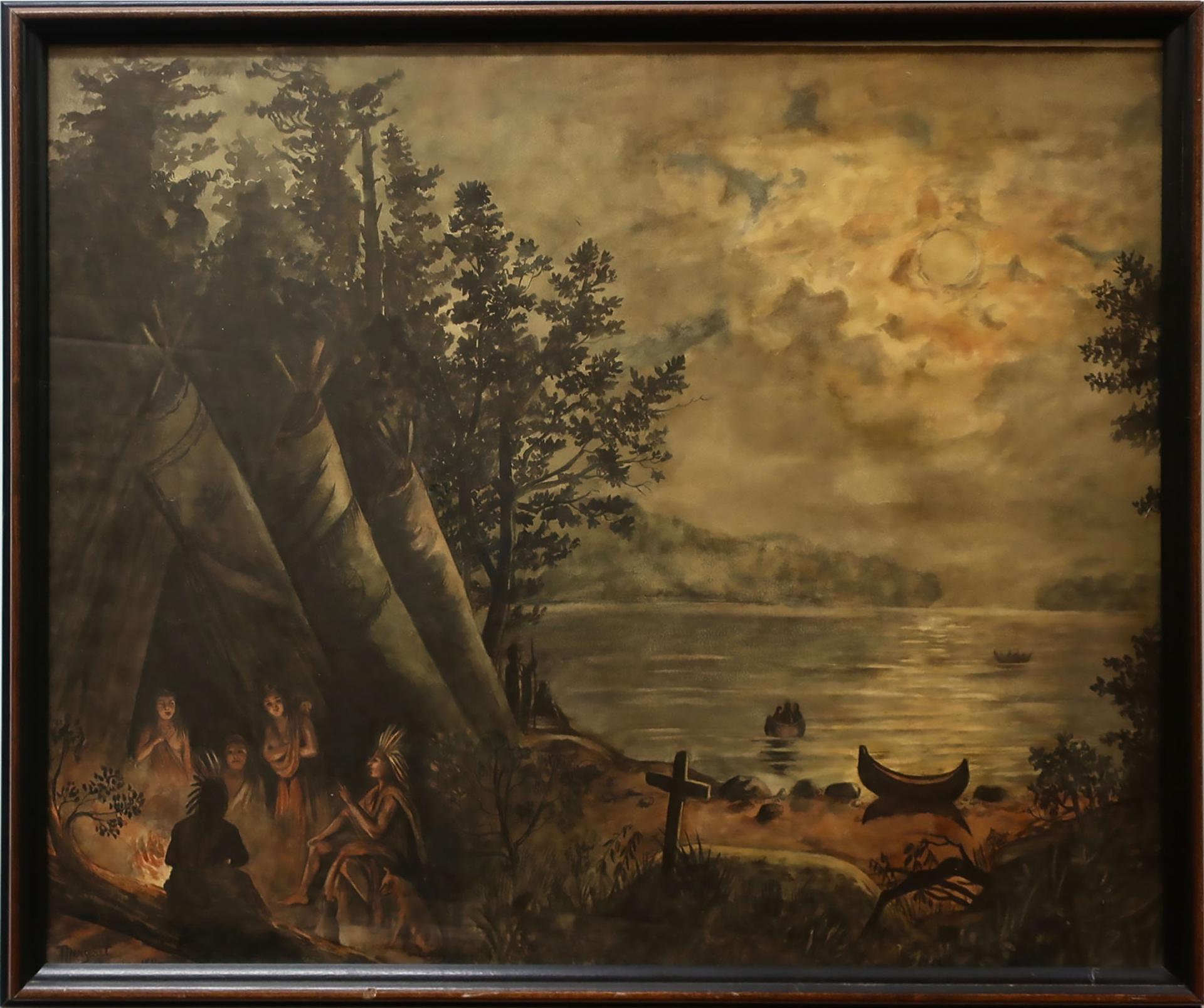 Margaret Harvey (Shotwell) - Untitled (Campfire Stories)