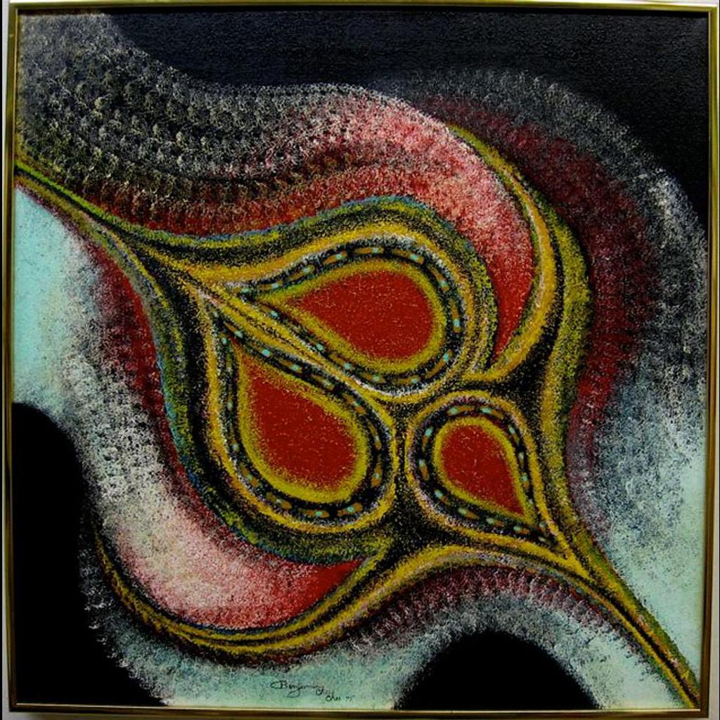 Benjamin Chee Chee (1944-1977) - Untitled (Abstract)