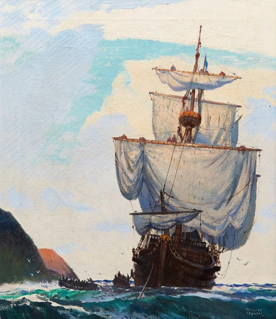 George Franklin Arbuckle (1909-2001) - Seascape (Inspired by 
