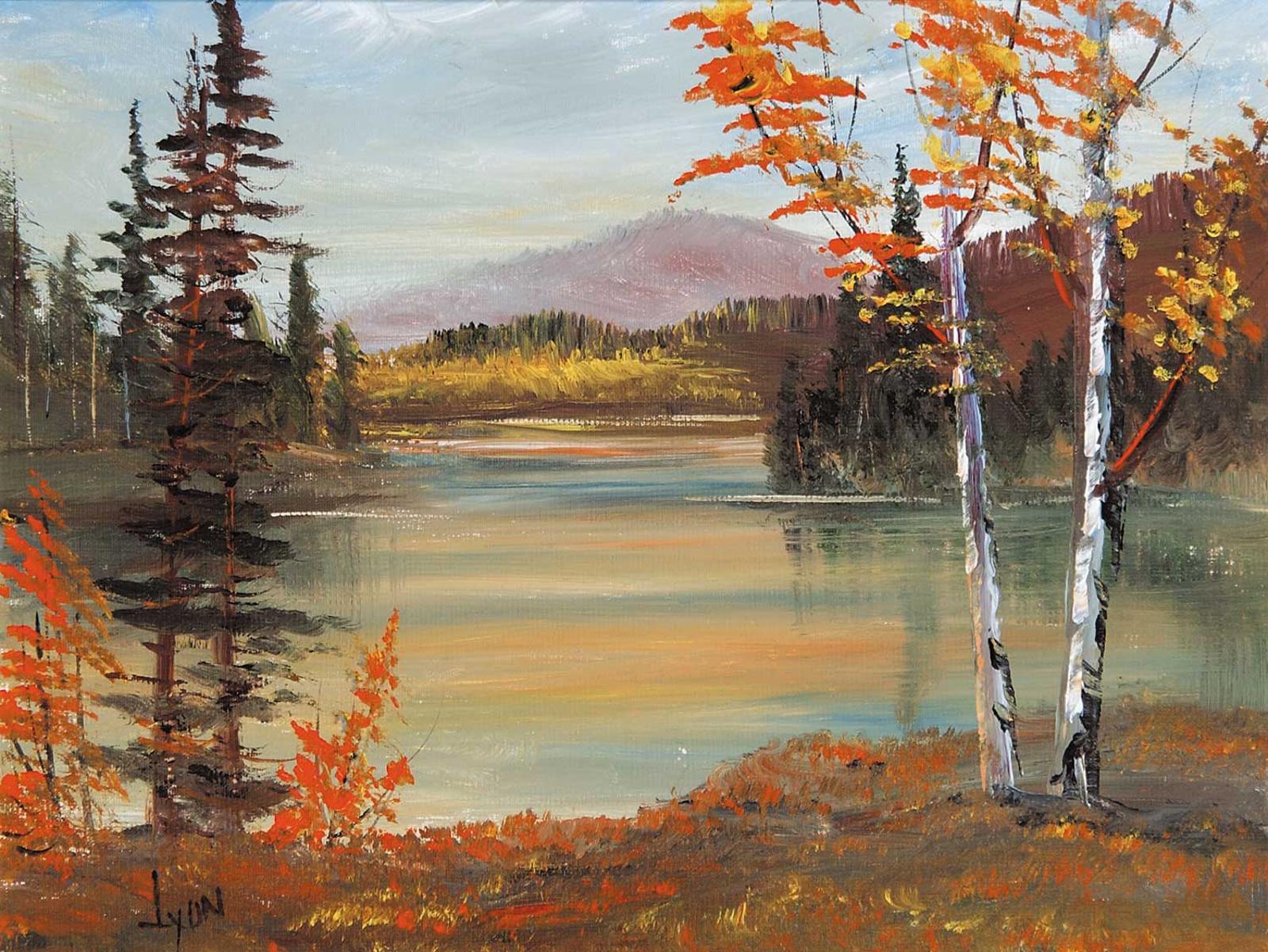 Harold Lloyd Lyon (1930-2020) - Entrance to Banff National Park
