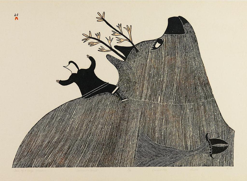 Pudlo Pudlat (1916-1992) - Tale Of A Huge Muskox