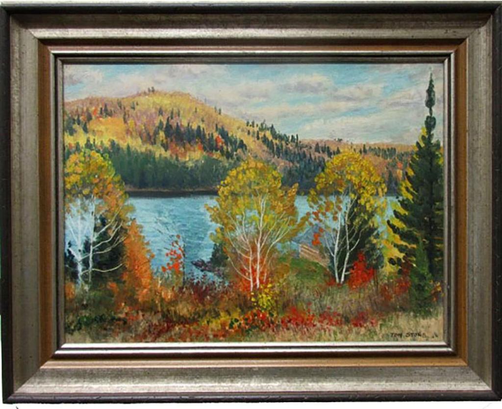 Thomas Albert Stone (1897-1978) - Rangers Cabin, Opeongo Lake