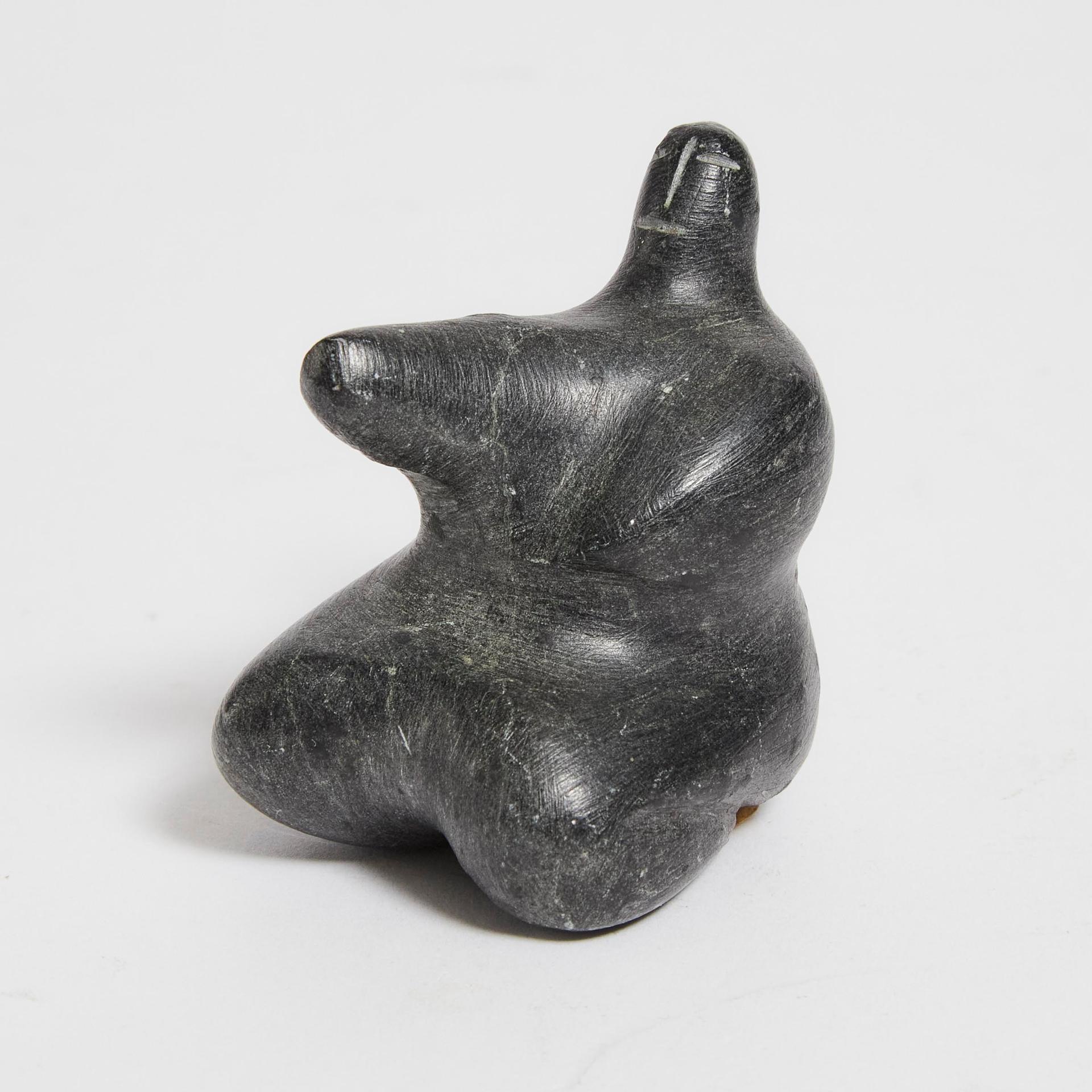 Panikotuapik Edward Kabluitok (1952) - Seated Figure
