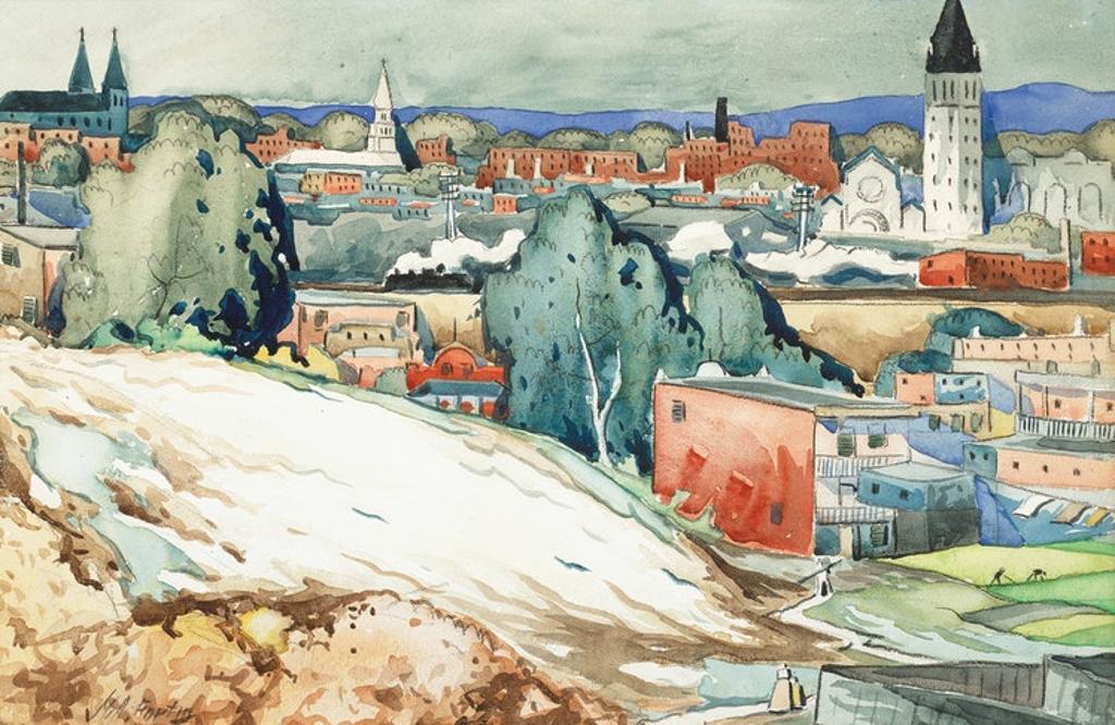 Marc-Aurèle Fortin (1888-1970) - Vue d'Hochelaga