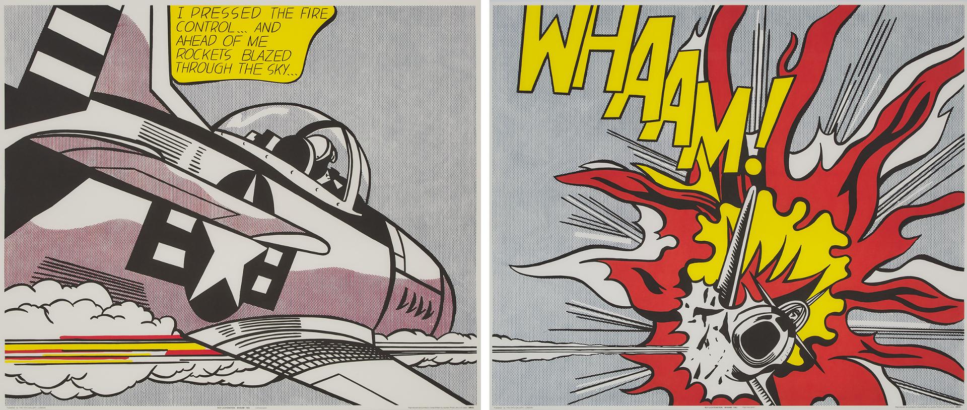 Roy Lichtenstein (1923-1997) - WHAAM, 1982