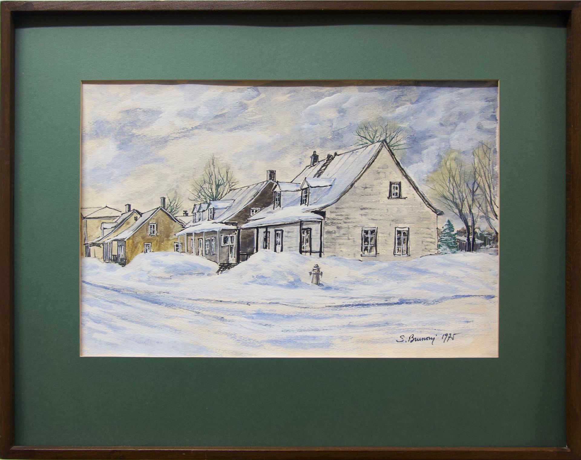 Serge Brunoni (1938-2020) - Untitled (First Snowfall)