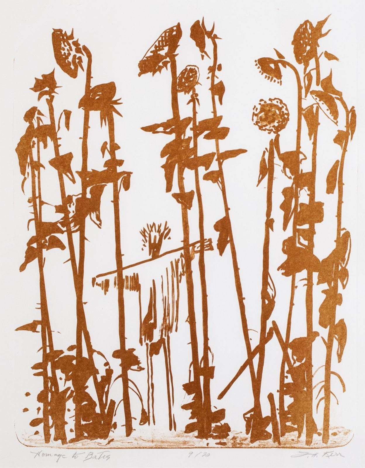 Illingworth Holey (Buck) Kerr (1905-1989) - Homage To Bates; 1974