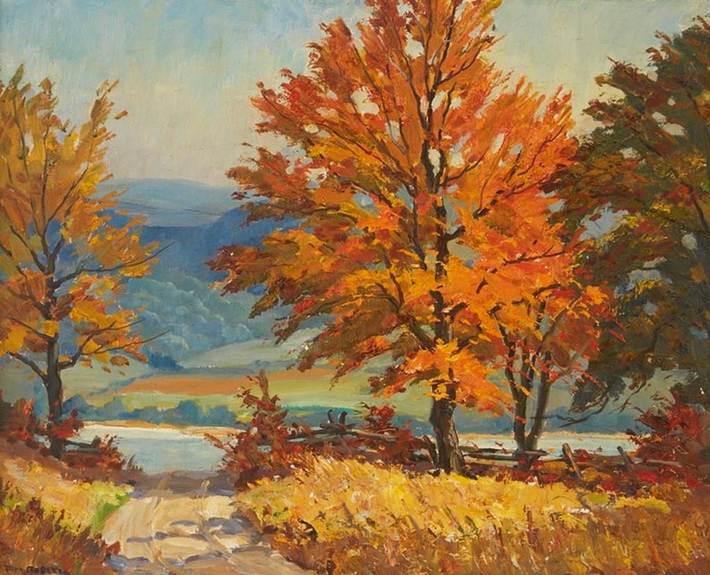 Thomas Keith (Tom) Roberts (1909-1998) - Autumn in the Trent Valley