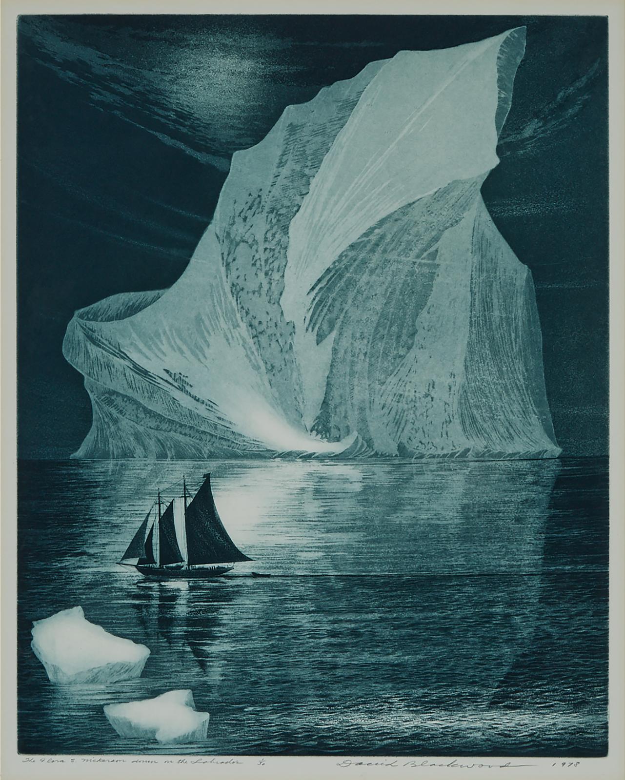 David Lloyd Blackwood (1941-2022) - The Flora S. Nickerson Down On The Labrador