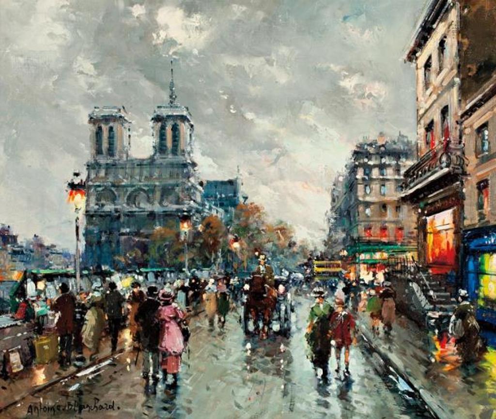 Antoine Blanchard (1910-1988) - Quai St. Michel, Paris