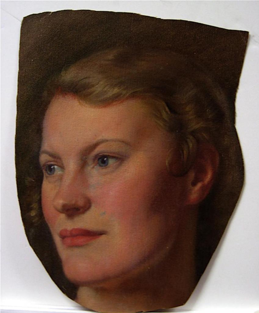 Kenneth Keith Forbes (1892-1980) - Portrait Of Jean Forbes