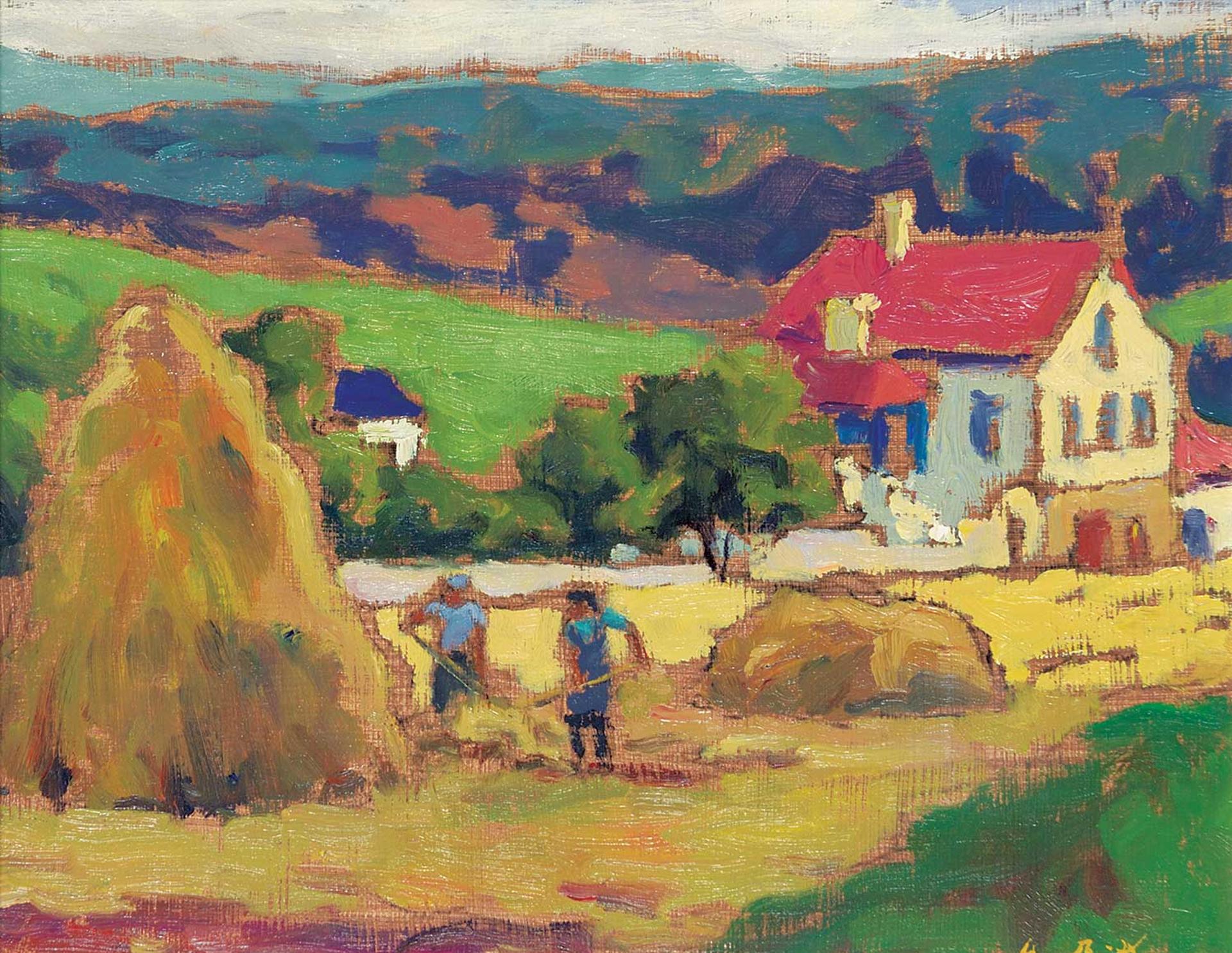 Antoine Bittar (1957) - Untitled - Moving Hay