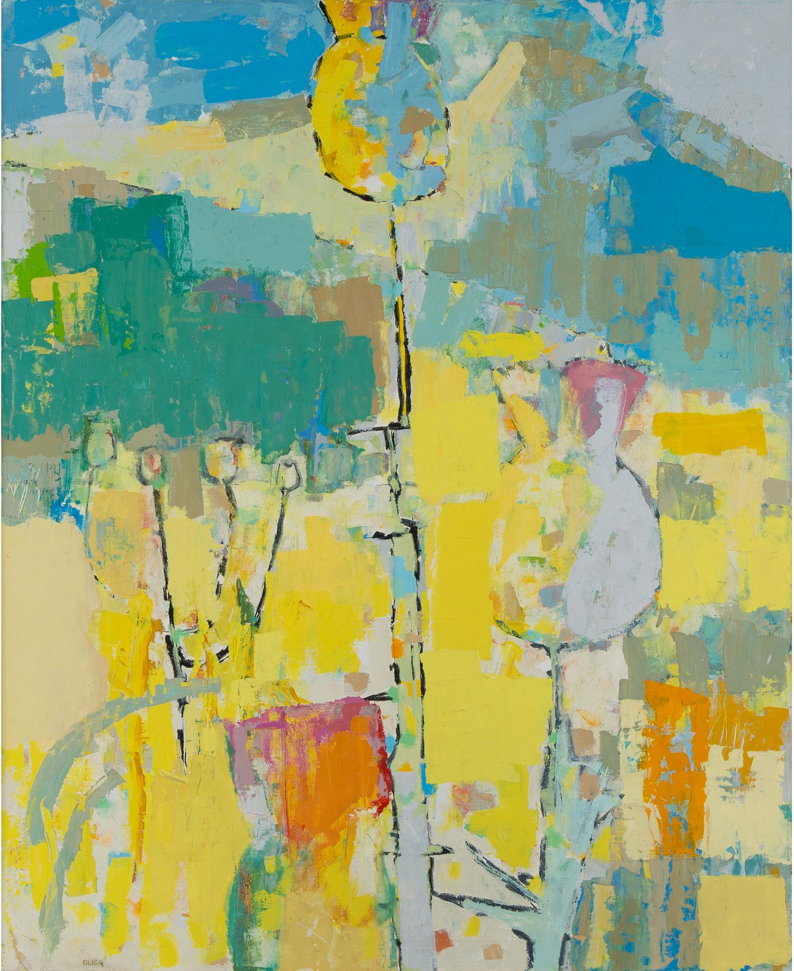 Anthony Blicq - Thisles At Blue River, 1986
