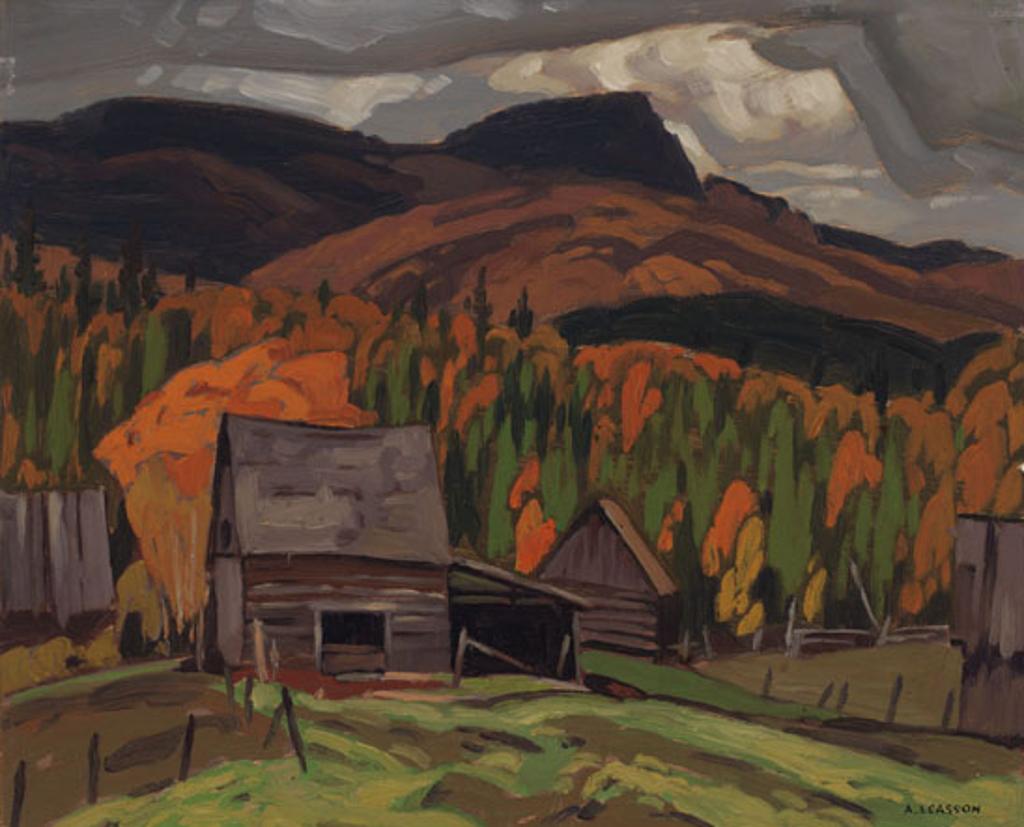 Alfred Joseph (A.J.) Casson (1898-1992) - Farm at Wilno - October