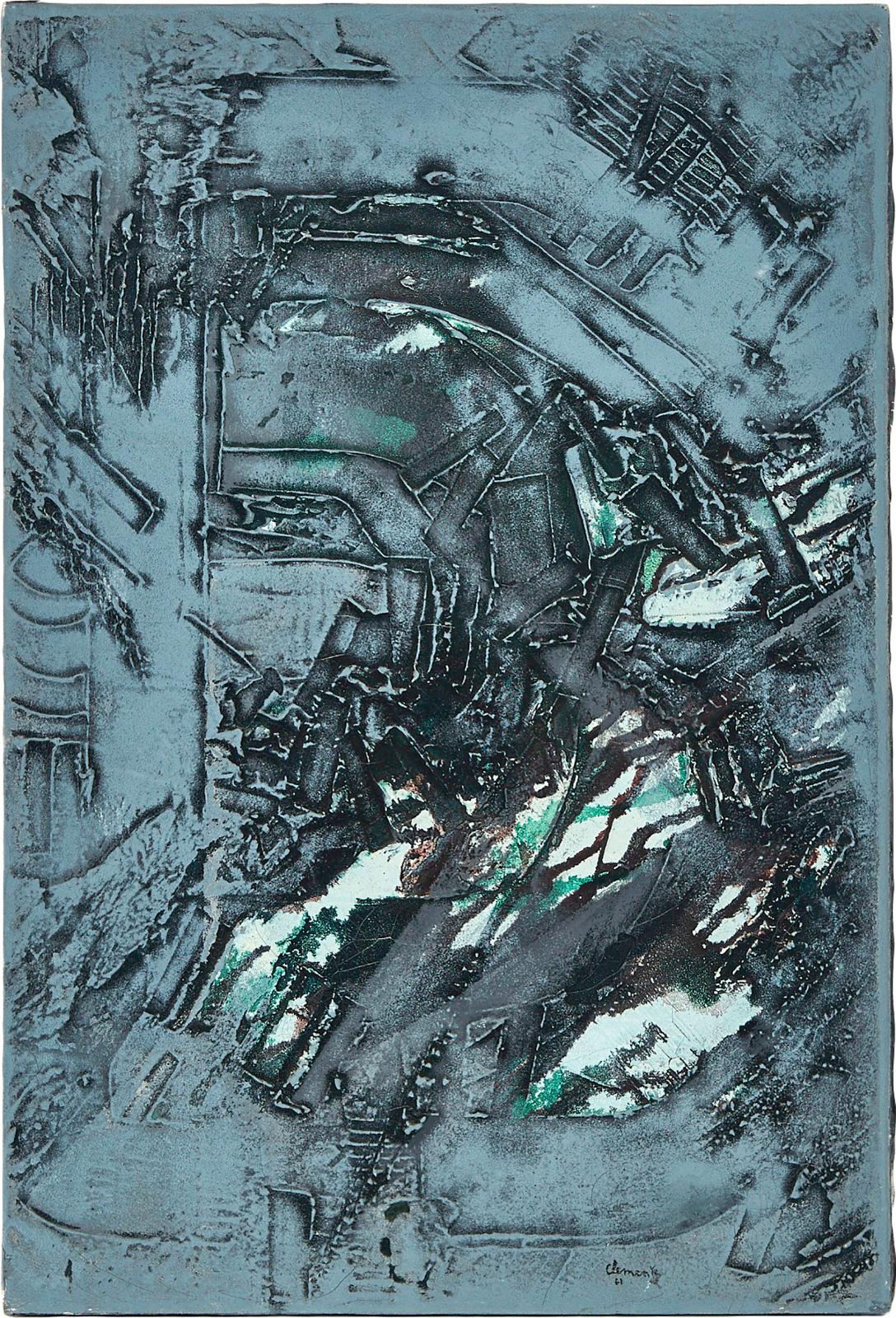 Jack Clemente (1926-1974) - Paris Jardin, 1961