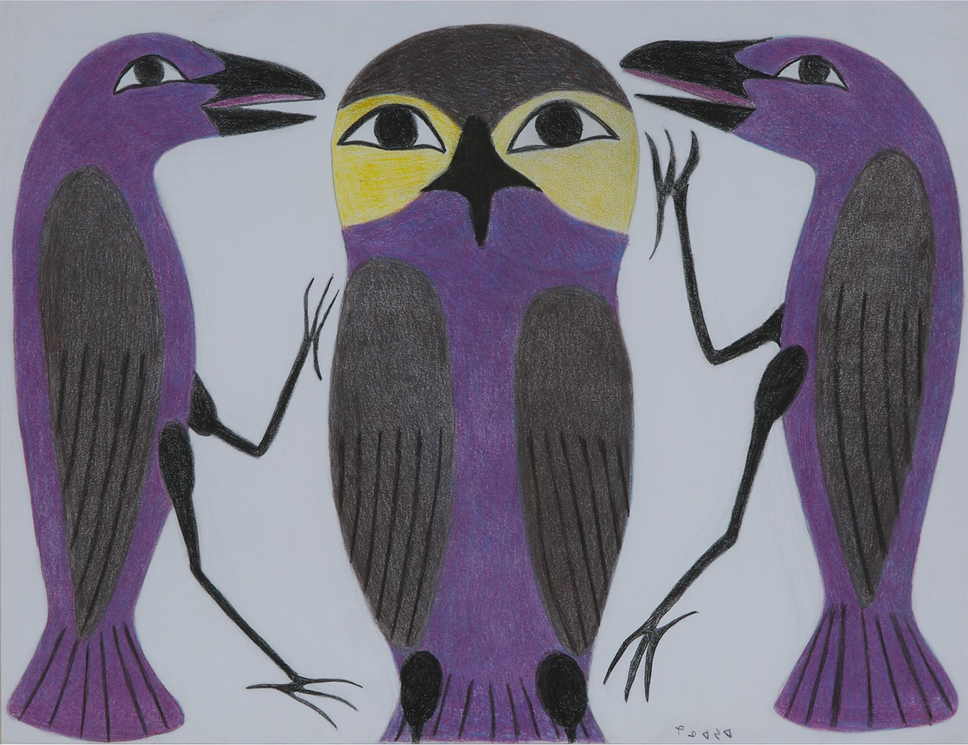 Kenojuak Ashevak (1927-2013) - Untitled