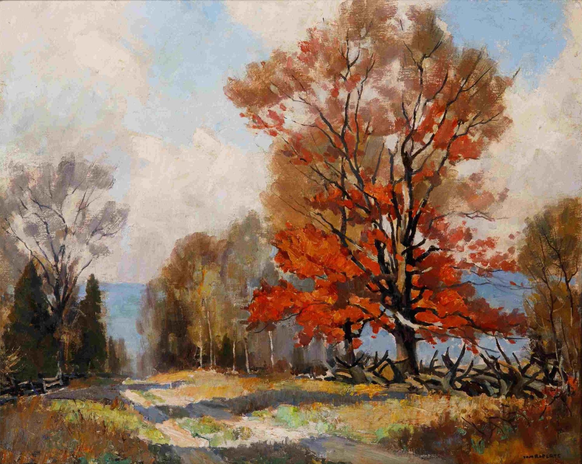 Thomas Keith (Tom) Roberts (1909-1998) - Country Lane- Late October