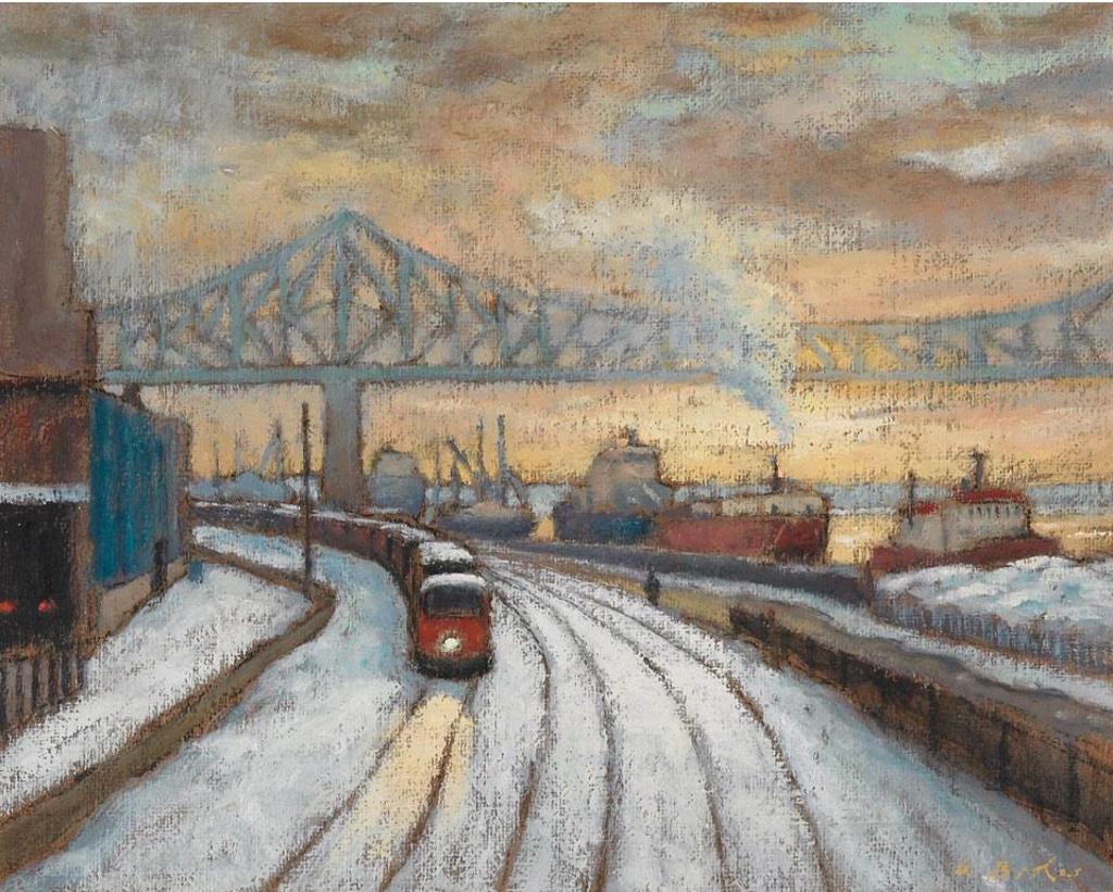 Antoine Bittar (1957) - Bridge Series No. 16 - Mtl.