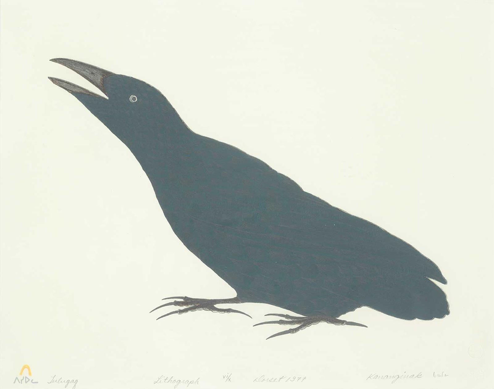 Pootoogook (1887-1958) - Tulugaq #VI/X