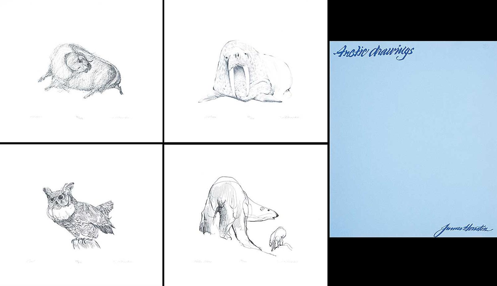 James Archibald Houston (1921-2005) - Arctic Drawings #39/150