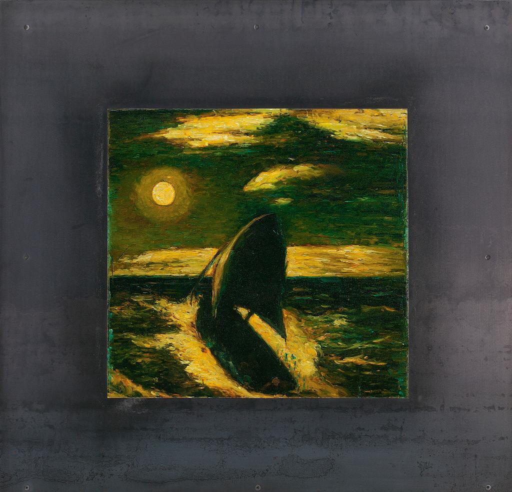 David Charles Bierk (1944-2002) - Locked In Migration, To Ryder