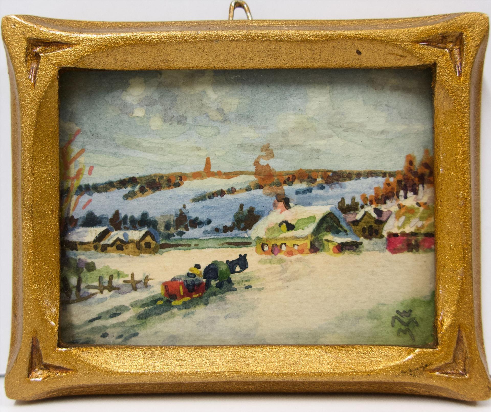 Willard Morse Mitchell (1879-1955) - Isle Of Orleans, P.Q.