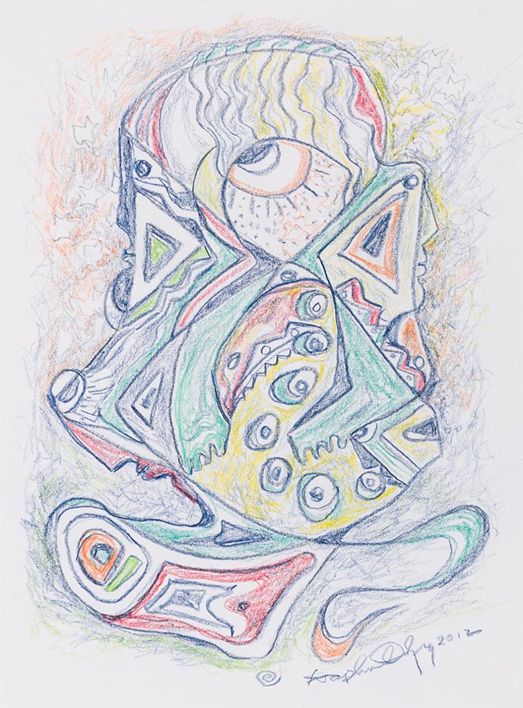 Daphne Odjig (1919-2016) - Cycle of Life