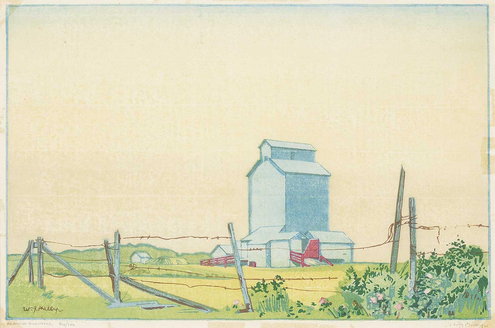 Walter Joseph (W.J.) Phillips (1884-1963) - Prairie Elevator #84/100