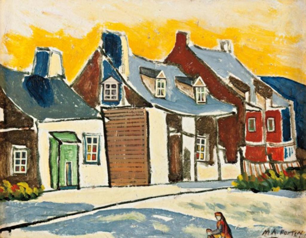 Marc-Aurèle Fortin (1888-1970) - Rue de Village