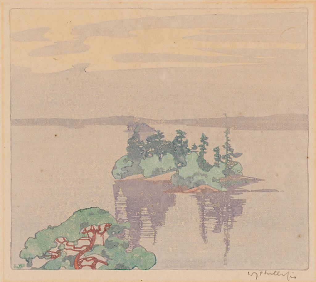 Walter Joseph (W.J.) Phillips (1884-1963) - Cathcart's Island, Muskoka
