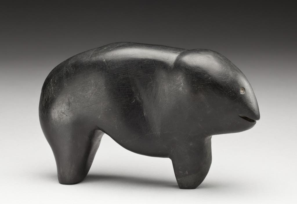 Irene Avaalaaquiaq Tiktaalaaq (1941) - Bear or Muskox, C. 1980