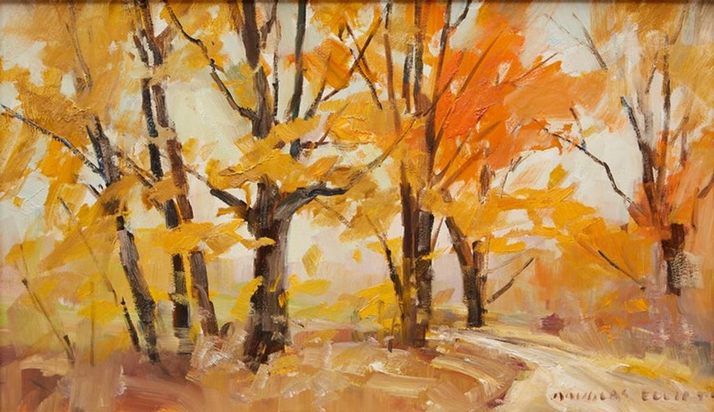 Douglas Ferfguson Elliott (1916-2012) - Maples in October