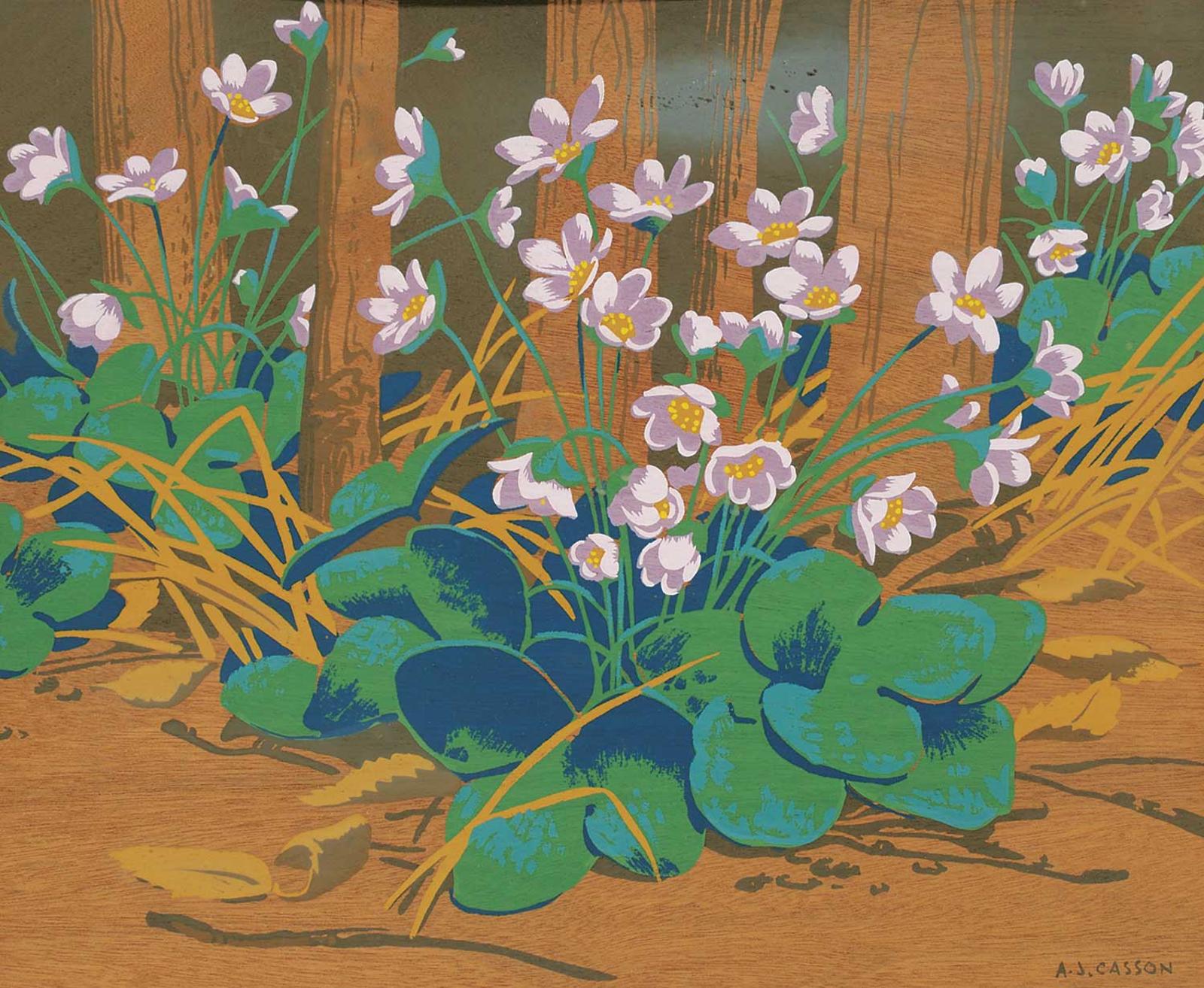 Alfred Joseph (A.J.) Casson (1898-1992) - Hepatica