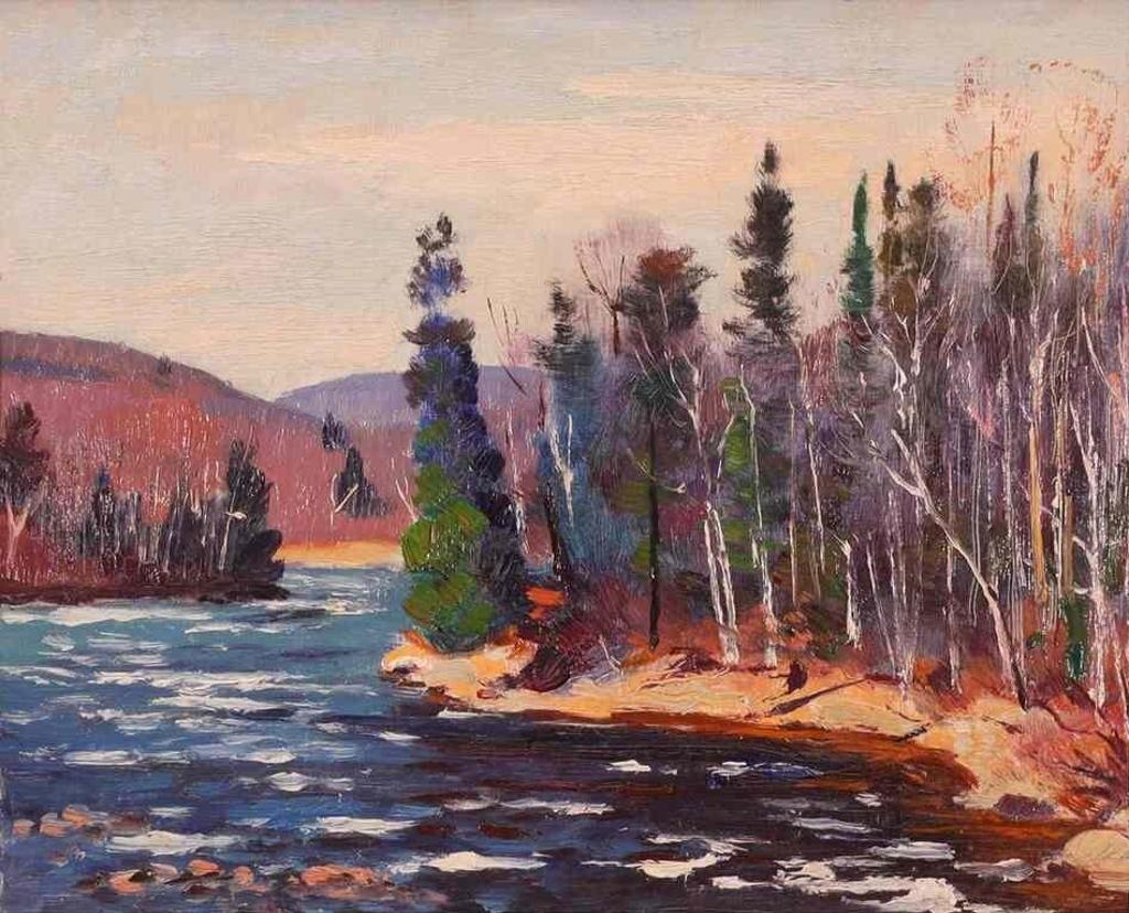 Robert Wakeham Pilot (1898-1967) - The Devils River, Near Lac Tremblant