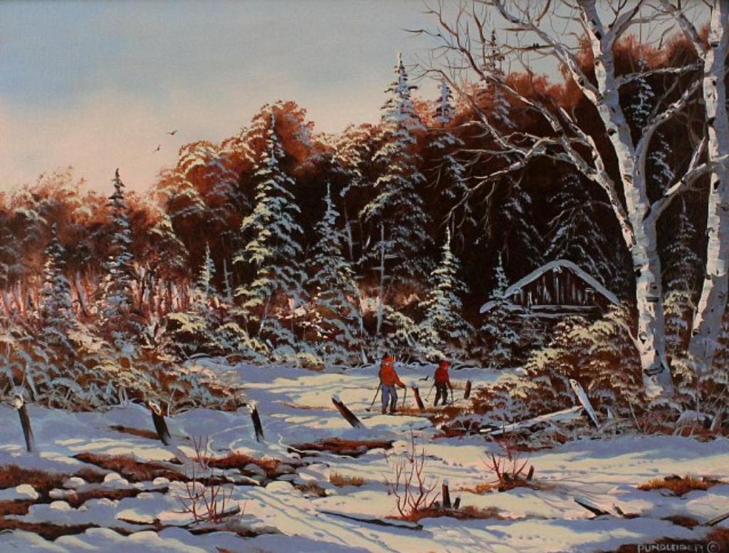 Heinz V. Pundleider (1925-1982) - Cross-country Skiers