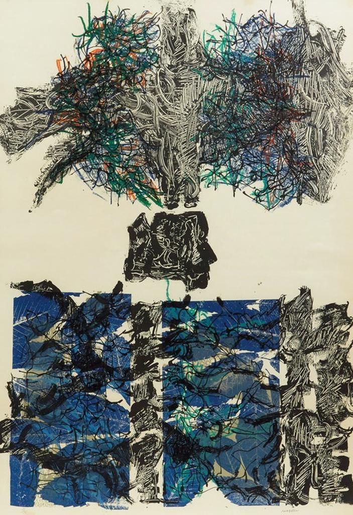 Jean-Paul Riopelle (1923-2002) - Feuilles VI (1967)