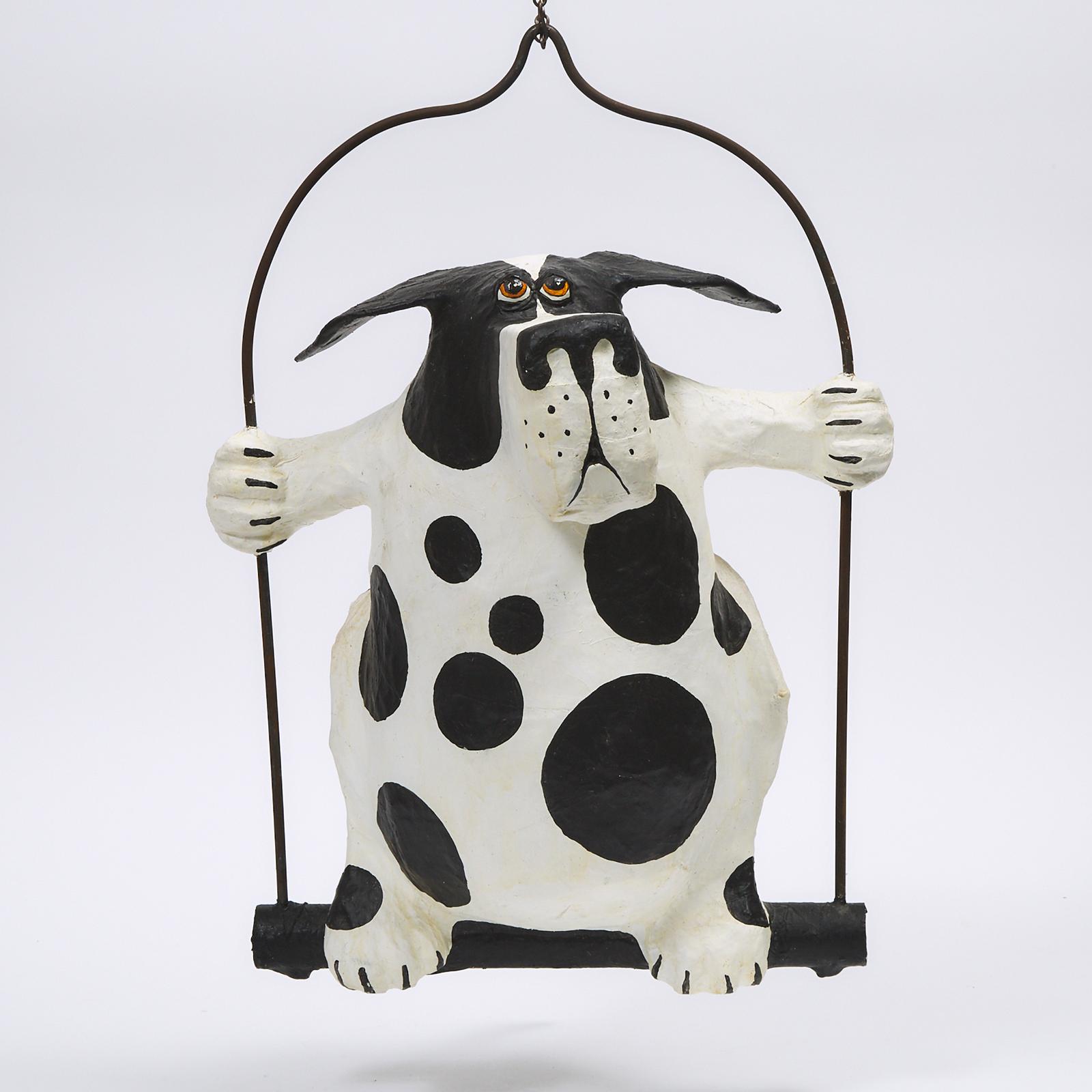 Nancy Calder - Dog On A Swing