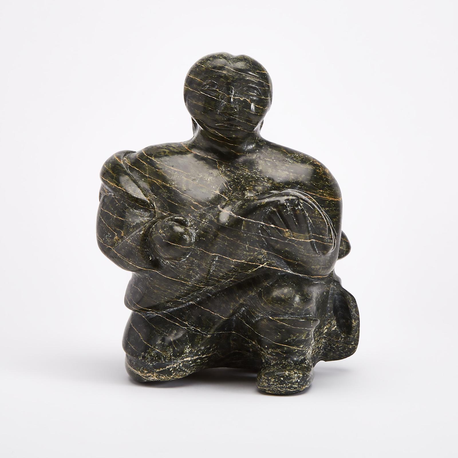 Annie Michael (1935-1999) - Mother And Child