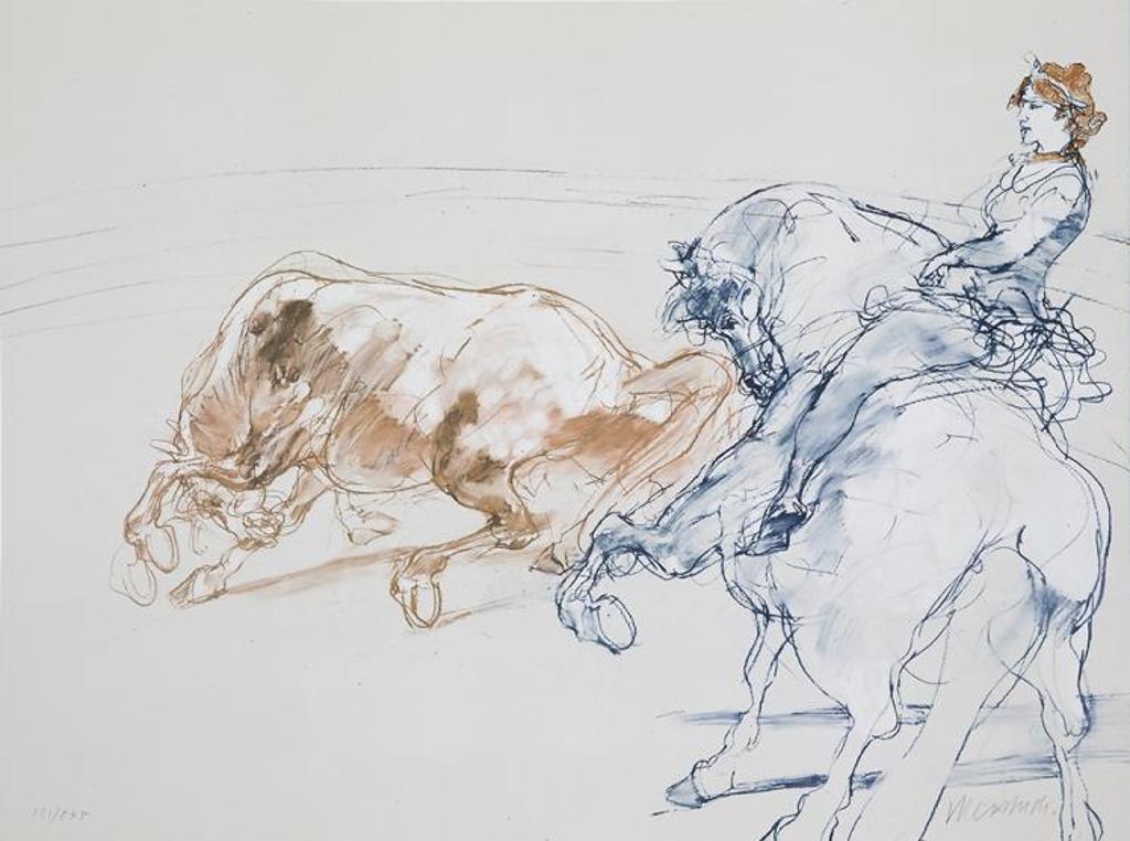 Claude Weisbuch (1927-2014) - Untitled - Circus Horses