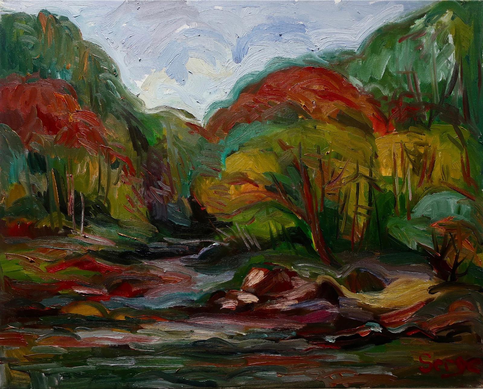 Serge Deherian (1955) - Furnace Falls, Irondale, On.