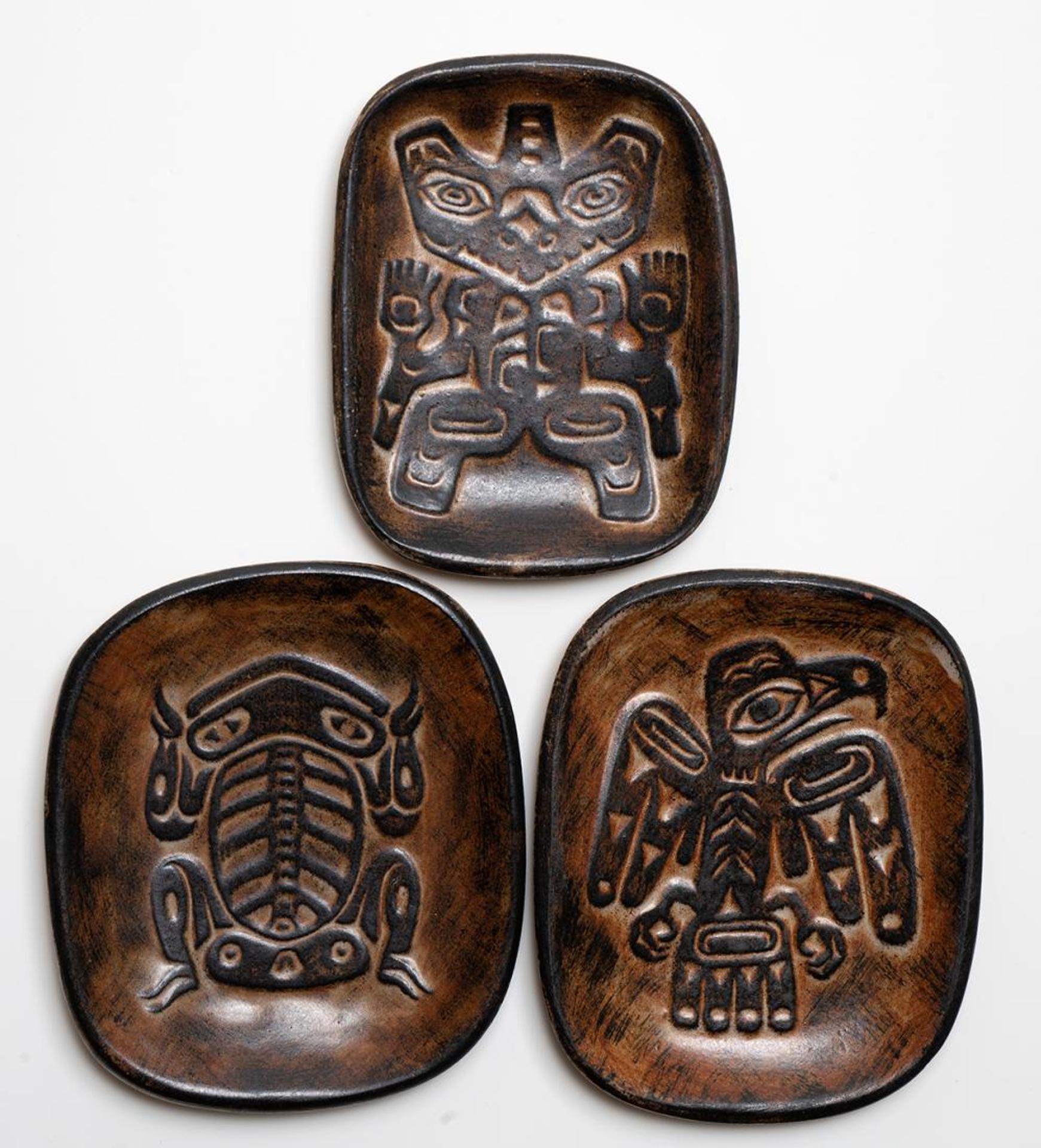 Ruth Meechan (1914-2007) - Frog, Bear and Eagle