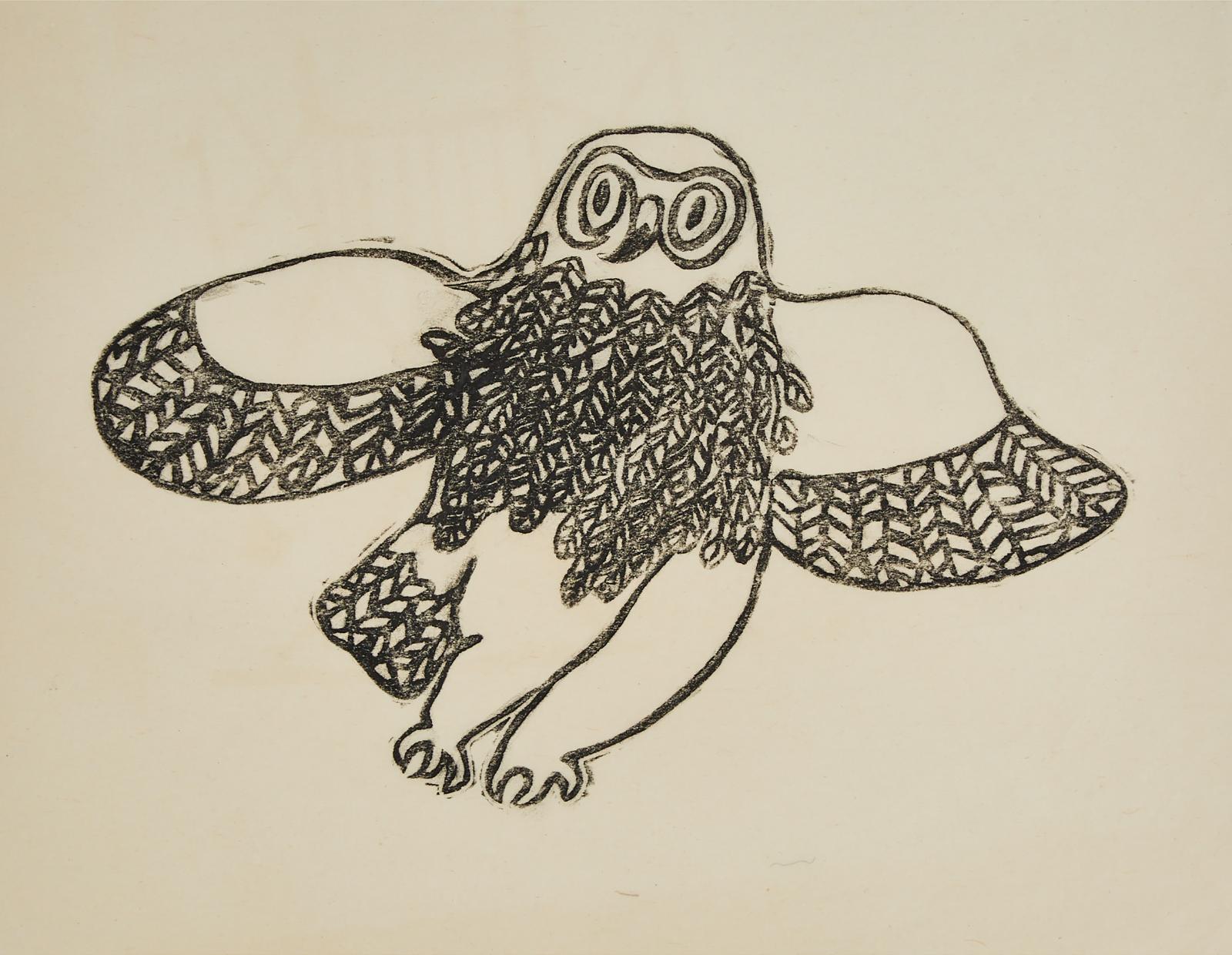 Lukta Qiatsuk (1928-2004) - Owl