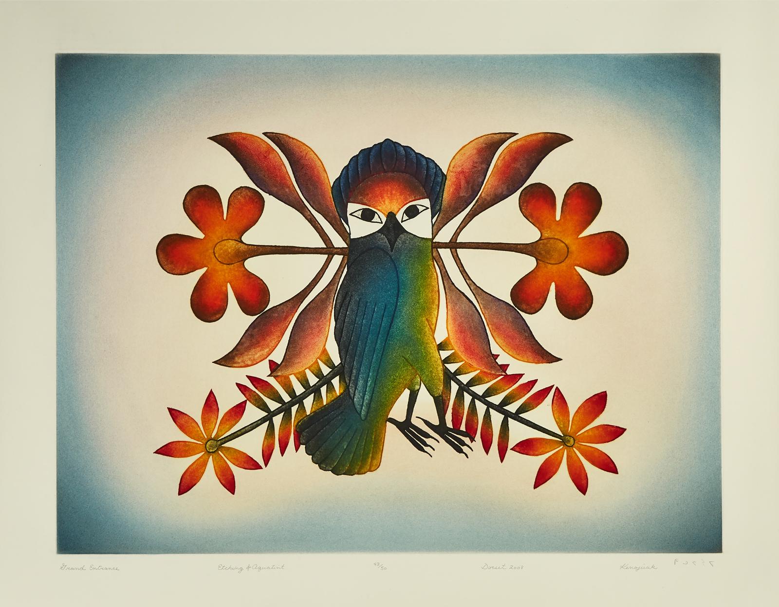 Kenojuak Ashevak (1927-2013) - Grand Entrance